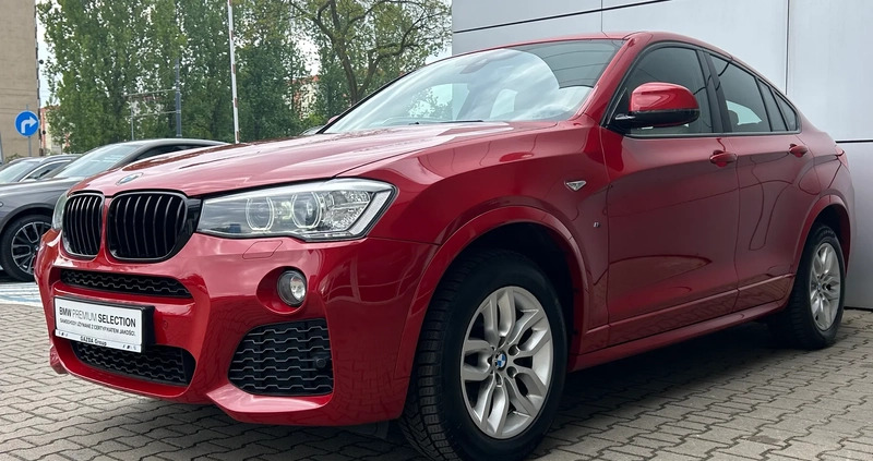 BMW X4 cena 126999 przebieg: 129999, rok produkcji 2017 z Głogówek małe 631